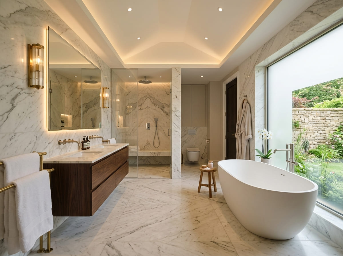 Custom Bathroom Renovation in Avery